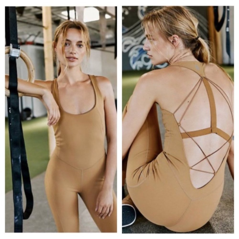 NEW Free People FP Movement Nirvana Now Jumpsuit